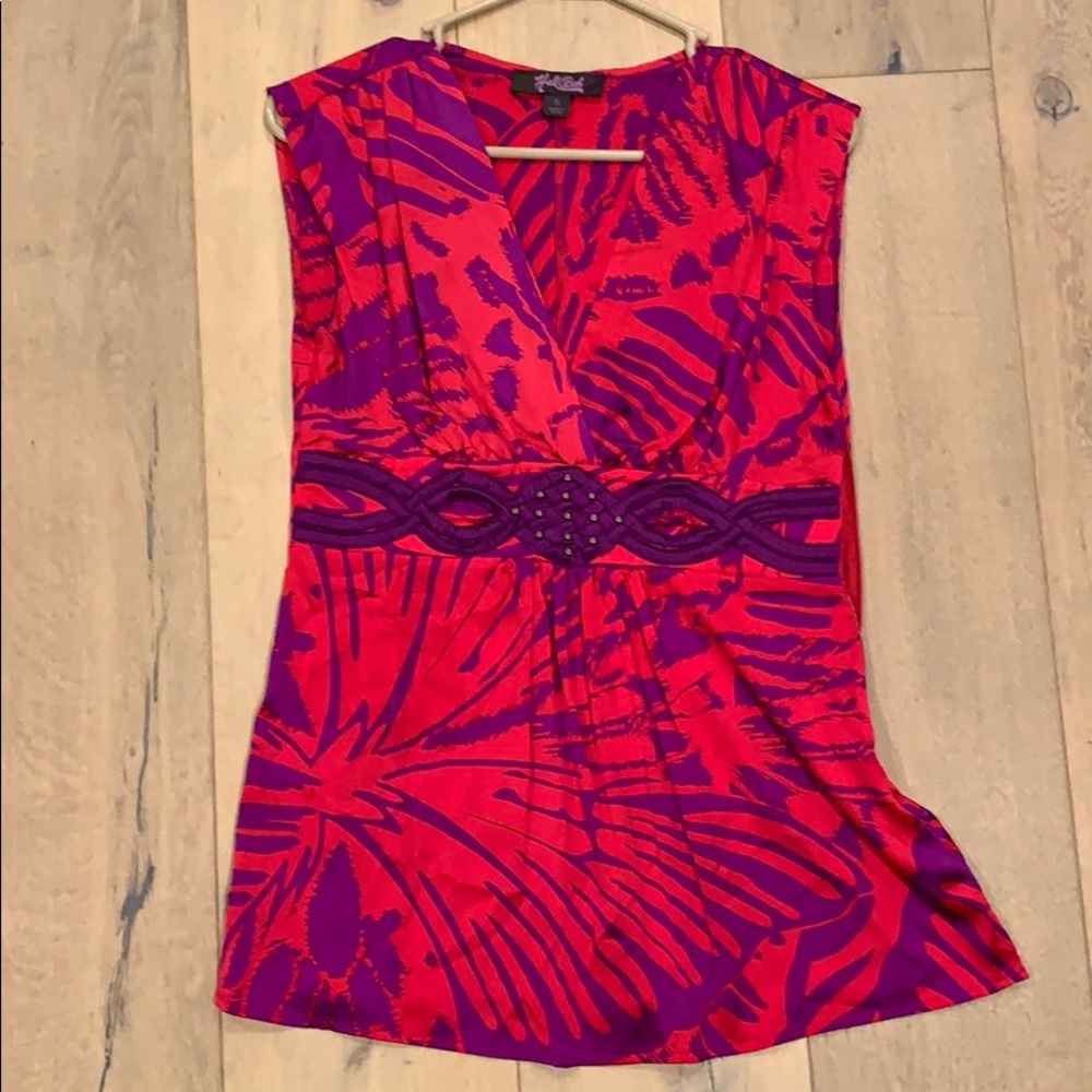 Hale Bob - Women’s silk dress top